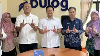 Bulog Lampung Utara Evaluasi Penyaluran Bantuan Pangan di Way Kanan