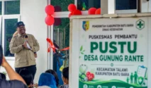 Bupati Batu Bara Resmikan Puskesmas Pembantu Gunung Rante