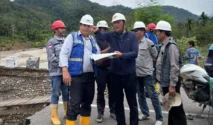 Bupati Gayo Lues Tinjau Progres Sabo Dam dan Lokasi Hunian Tetap di Pining