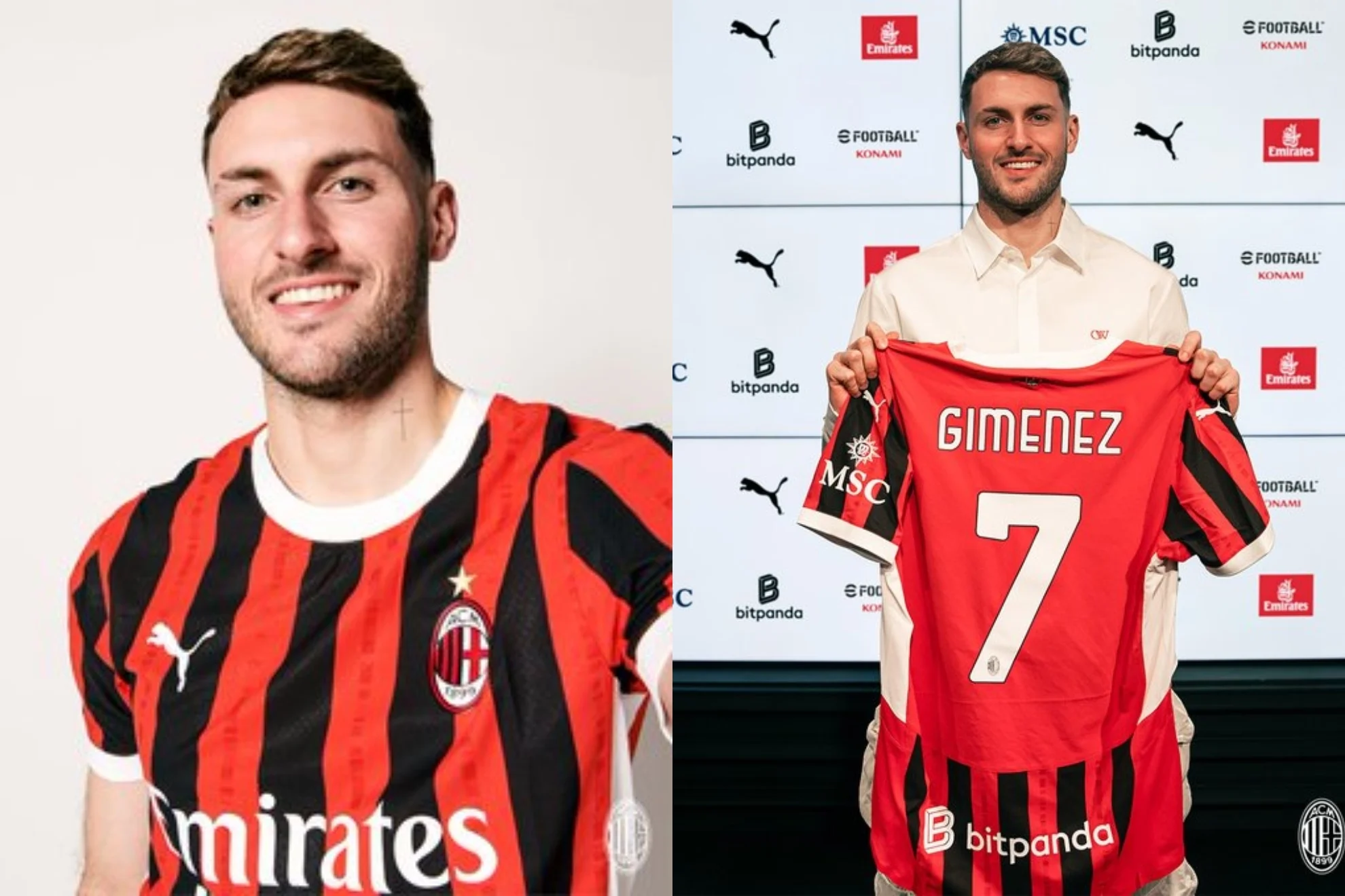Cedera Santiago Giménez dan Persaingan di AC Milan Makin Ketat
