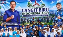 Cegah Perubahan Iklim, Partai Demokrat Kota Kediri Gelar Gerakan Langit Biru Indonesia Asri