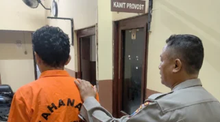 Cleaning Service Toko Emas UBS Pasar Atom Surabaya Ditangkap usai Kabur ke Halmahera
