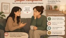 Cukup Dengarkan, Jangan Menghakimi saat Seseorang Membuka Cerita Hidupnya