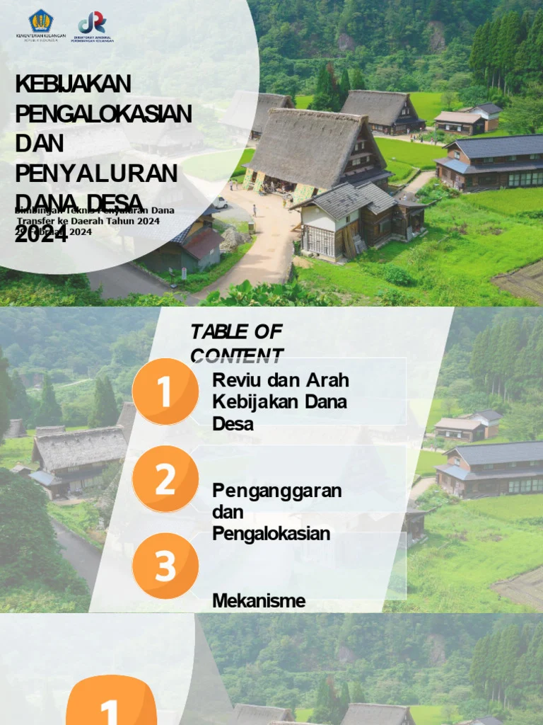 Dana Desa: Kebijakan, Alokasi, dan Mekanisme Penyaluran