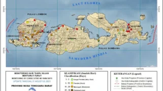 Dasarian II Juli 2026: BMKG Keluarkan Peringatan Kekeringan di 9 Provinsi, NTB dan NTT Siaga