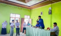 Dinas Kominfo Sergai Edukasi Bahaya Judi Online di MPLS SMK Karya Utama