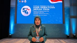 Dua Kader PKK Payakumbuh Raih Penghargaan Nasional di Makassar