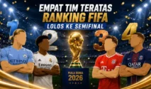 Empat Besar Ranking FIFA Cetak Sejarah, Lolos Semifinal Piala Dunia 2026
