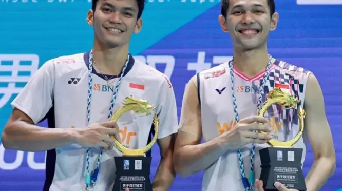 Fajar Alfian dan Muhammad Shohibul Fikri Raih Gelar Juara China Open 2026 dan Bidik Kejuaraan Dunia BWF 2026