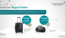Garuda Indonesia Ubah Aturan Bagasi Gratis Jadi Berbasis Jumlah Koper Mulai 1 September 2026