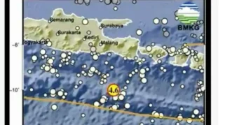 Gempa Magnitudo 4,2 Guncang Malang Malam Ini, BMKG Pastikan Tak Berpotensi Tsunami