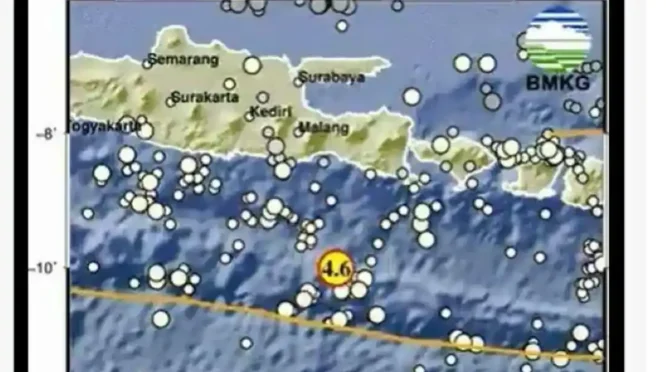 Gempa Magnitudo 4,2 Guncang Malang Malam Ini, BMKG Pastikan Tak Berpotensi Tsunami
