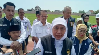 Gubernur Khofifah Tinjau Pembangunan Sekolah Rakyat Terintegrasi di Tuban