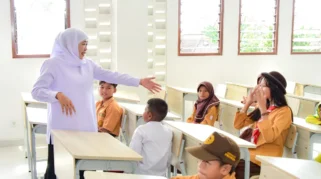 Gubernur Khofifah Tinjau Progres Sekolah Rakyat Terintegrasi Banyuwangi