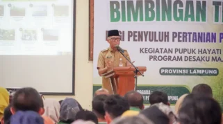 Gubernur Lampung Dorong Penggunaan Pupuk Hayati Cair untuk Swasembada Pangan