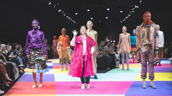 HARSA dari LAKON Indonesia Menutup BRI JF3 Fashion Festival 2026, Bawa Pesan Kebahagiaan dalam Berkarya