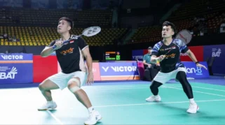 Hasil Taipei Open 2026: Leo/Daniel Satu-satunya Ganda Putra Indonesia di Perempat Final usai Selamat dari Duel Sengit