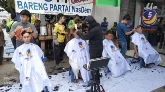 Herman HN Targetkan Ribuan Warga Nikmati Cukur Gratis Setiap Jumat