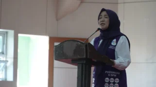 Hesti Haris Sosialisasikan Gerakan Jambi Bersholawat di Kota Sungai Penuh