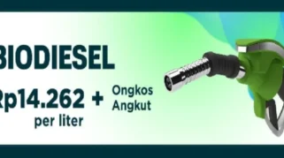HIP Biodiesel Juli 2026 Ditetapkan Rp14.562 per Liter, Jadi Acuan Mandatori Biodiesel