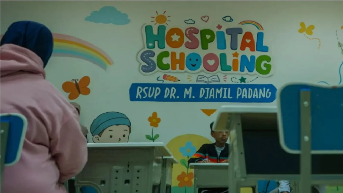 Hospital Schooling RSUP M Djamil Padang, Jaga Semangat Belajar Pasien Anak