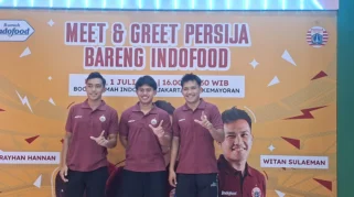 Indofood Hadirkan Pemain Persija Sapa Jakmania di Jakarta Fair