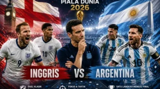 Inggris vs Argentina: Duel Panas di Semifinal Piala Dunia 2026