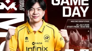 Jadwal dan Link Streaming ONIC vs Aurora Turki Hari Ini di MSC MLBB 2026, Sabtu (25/7)
