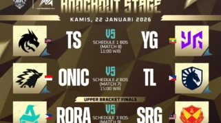 Jadwal Knockout Stage MSC di EWC 2026: Team Vitality dan Onic Esports Siap Bertanding