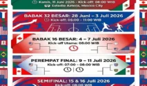 Jadwal Semifinal Piala Dunia 2026, Perebutan Juara 3, dan Final