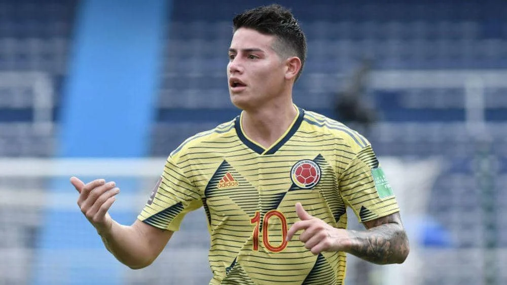 James Rodríguez Catat Rekor Caps Terbanyak Timnas Kolombia