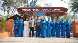JAPFA Serahkan Taman Pintar Juanda ke Lanudal, Jadi Pusat Edukasi dan Rekreasi Berkelanjutan