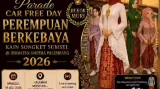 Jembatan Ampera Siap Jadi Lokasi Parade Kebaya Nasional Pemecah Rekor MURI