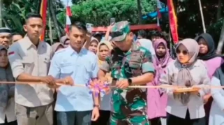 Jembatan Beton Merah Putih di Kuranji, Lima Puluh Kota Diresmikan, Hasil Program Presiden Prabowo