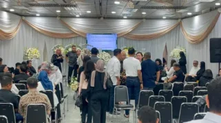 Jenazah Jubir Otorita IKN Troy Pantouw Disemayamkan di RSPAD Jakarta