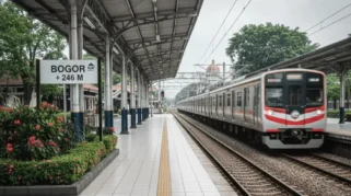 KAI Siapkan SF12 di Stasiun Bogor, Stasiun dengan Pelanggan KRL Tertinggi Semester I 2026