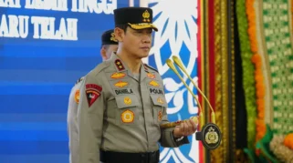 Kapolda Bali Pimpin Kenaikan Pangkat 1.042 Personel Polri di Lingkungan Polda Bali