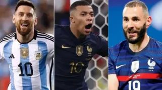 Karim Benzema, Lionel Messi, Kylian Mbappe, dan Asamoah Gyan: Empat Pemain dengan Gol, Assist, dan Gagal Penalti dalam Satu Laga Piala Dunia