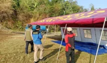 Kemensos Salurkan Logistik bagi 420 Warga Terdampak Kebakaran di Sukabumi