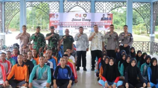 Kesbangpol Nagan Raya Gelar Diklat Paskibraka 2026