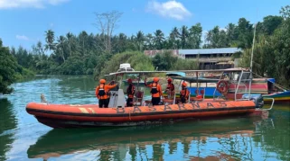 KM UNEI Hilang Kontak di Perairan Pulau Bintanah, 16 ABK dalam Pencarian Tim SAR