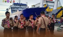 Kontingen Kwarcab Pramuka Nias Tiba Kembali Usai Jambore Daerah XI Sumut 2026