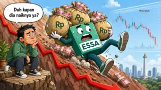Laba Saham ESSA Naik 103 Persen, Tapi Harga Saham Loyo, Begini Penjelasannya