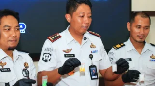 Lapas Banyuwangi Gagalkan Penyelundupan Sabu dan Inex Lewat Lemparan Paket