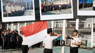 Lapas Gunungsitoli Gelar Upacara Hari Anak Nasional Ke-42 Tahun 2026
