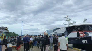 Libur Sekolah Picu Lonjakan Penumpang di Pelabuhan Jagoh, Rute Tanjungpinang Paling Padat