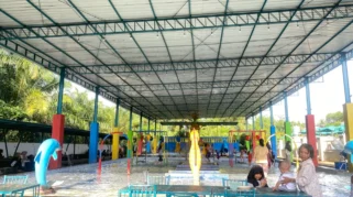 Libur Sekolah, Saka Waterpark di Aceh Singkil Ramai Dikunjungi