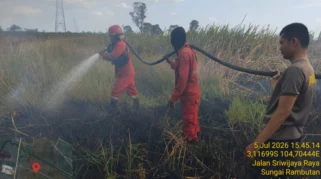 Lima Daerah di Sumsel Masuk Zona Merah Karhutla, Banyuasin Terbaru