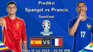 Link Live Streaming TVRI Prancis vs Spanyol Semifinal Piala Dunia 2026, Kick-off 02.00 WIB