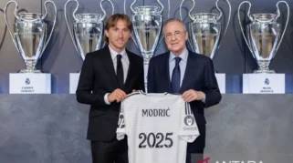 Luka Modric Perpanjang Kontrak di AC Milan, Kapten Baru Real Madrid Beri Pujian
